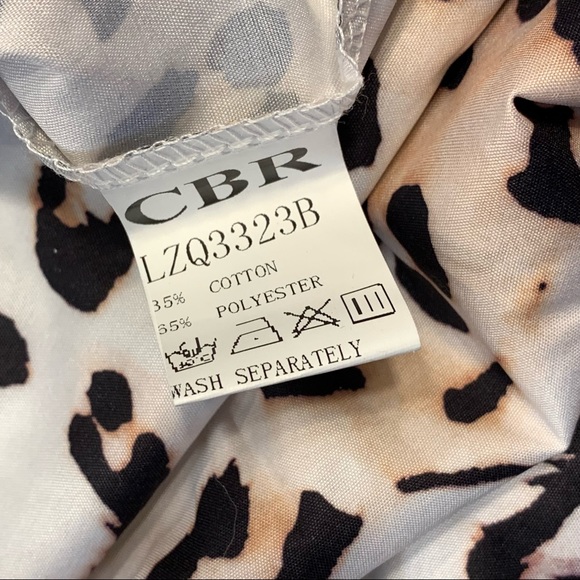 Leopard Backless Ruffle Tiers Halter - Picture 10 of 13